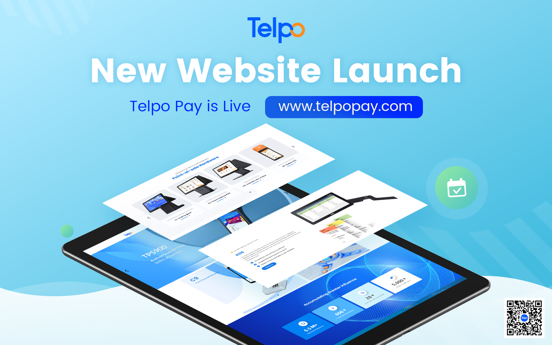 Telpo new website Telpopay